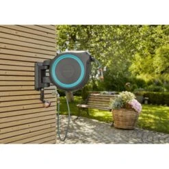 Wandslangenbox GARDENA RollUp Blauw - M/L - 25 M -Gardena Winkel 1650961902 3 600
