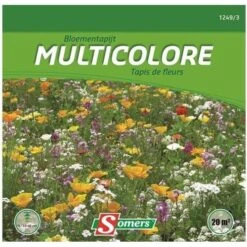 Bloemenmix - Tapijt Multicolore 20 M²