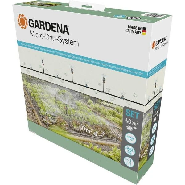 Gardena Startset Bloembed Microdrip - 35 Planten 2 Gardena Startset Bloembed Microdrip - 35 Planten