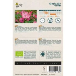 Lavatera Trimestris Rose/rood BIO -Gardena Winkel lavatera trimestris roserood bio 1646840371 1304 600