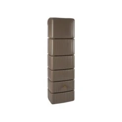 Regenton Muurmodel Slim 650 Liter + Kraan - Taupe