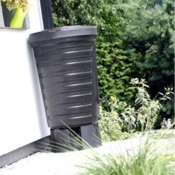 Regenton Zwart - 210 Liter -Gardena Winkel regenwaterton 210 liter zwart 1484063596 2 600