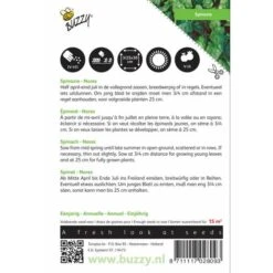 Spinazie Nores 15 G - Spinacia Oleracea -Gardena Winkel spinazie nores 15 g spinacia oleracea 1646840321 224 600