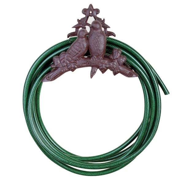 ESSCHERT DESIGN Tuinslanghouder Vogels - Gietijzer 3 ESSCHERT DESIGN Tuinslanghouder Vogels - Gietijzer